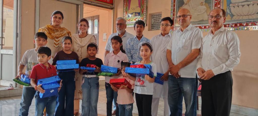 Children Participating in Jain Sanskar Camp Honored